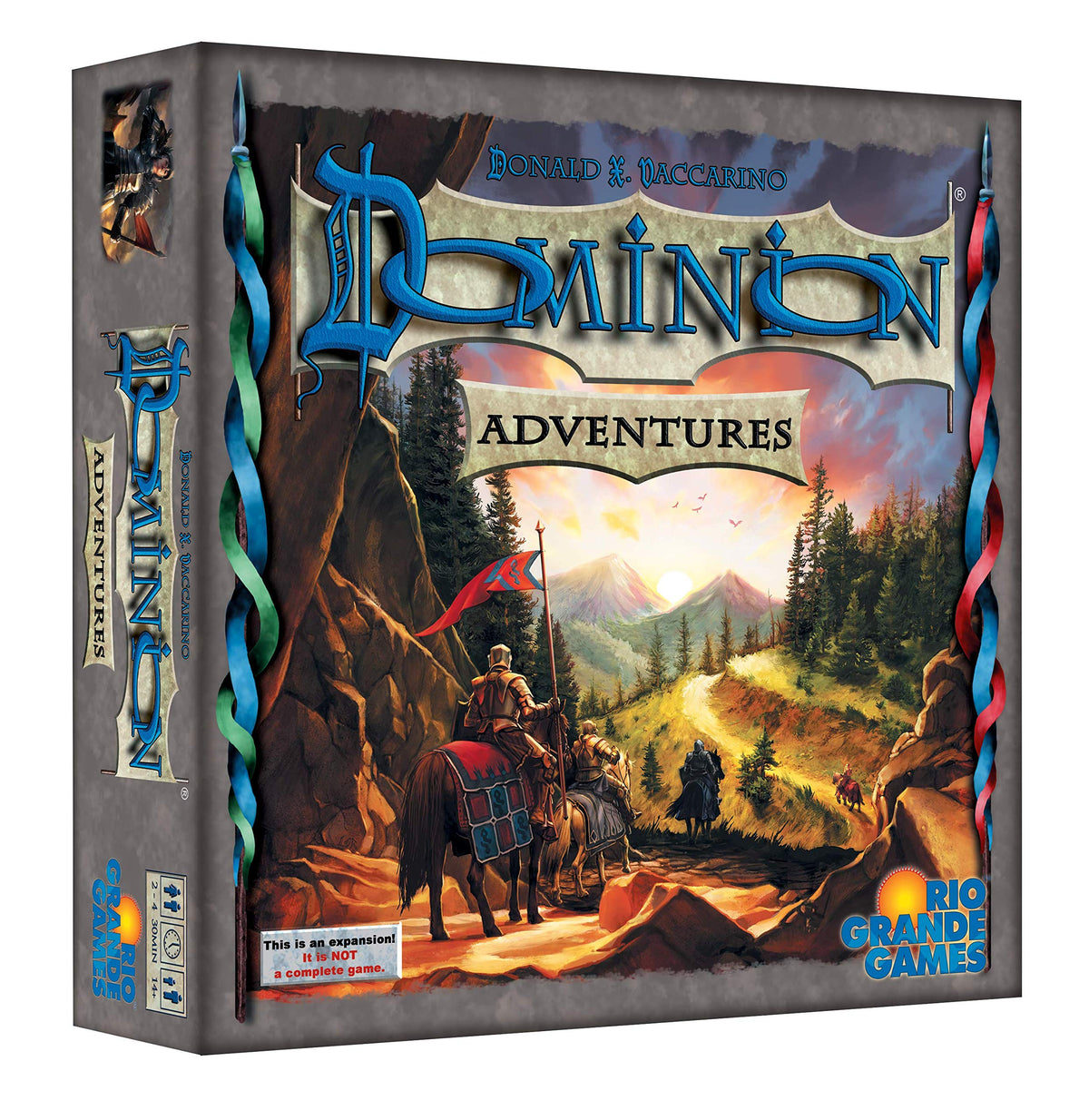 Rio Grande Games Dominion Adventures Expansion - Strategy Card Game