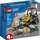 LEGO City Roadwork Truck 60284 Toy Building Kit; Cool Roadworks Construction Set for Kids, New 2021 (58 Pieces)