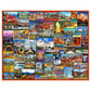 White Mountain 1000 Piece Jigsaw Puzzle, Best Places in America