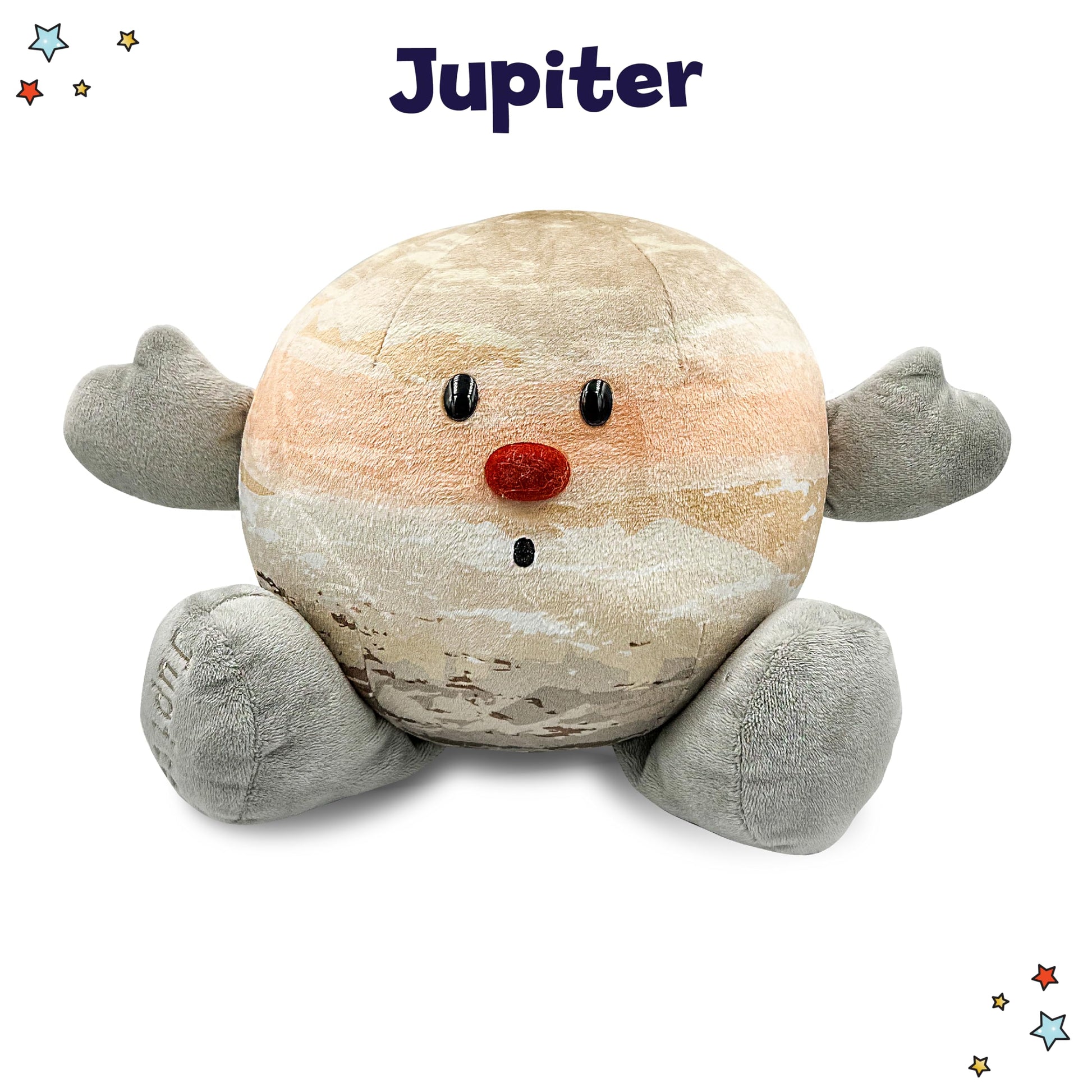 Celestial Buddies Gas & Ice Giants 4 Piece Bundle Jupiter Saturn Uranus Neptune Science Astronomy Space Solar System Educational Plush Planet Toys