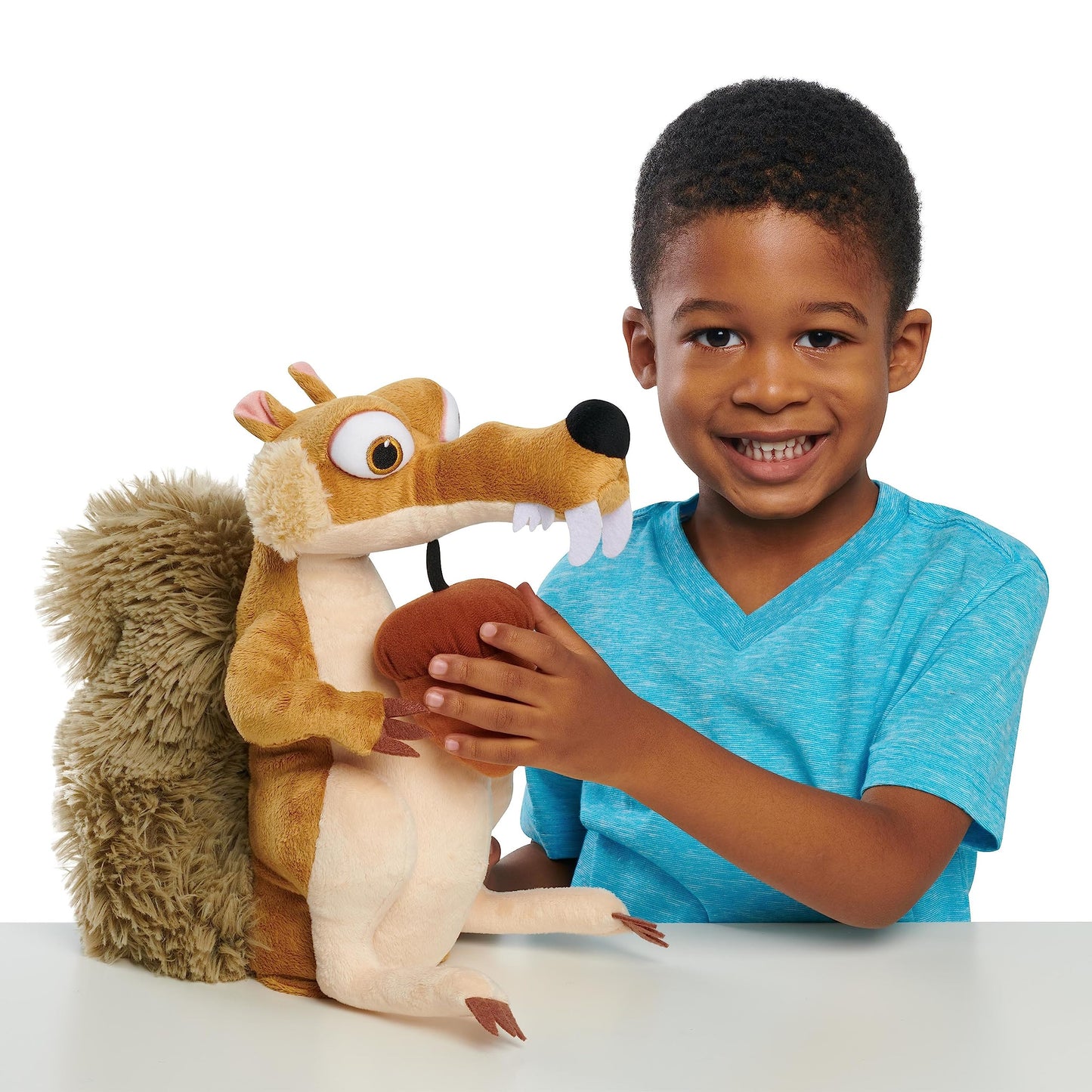 Just Play The Ice Age Adventures of Buck Wild Goin’ Nuts Scrat Feature Plush with Motion and Chirping Sound Effects, Kids Toys for Ages 3 Up, Amazon