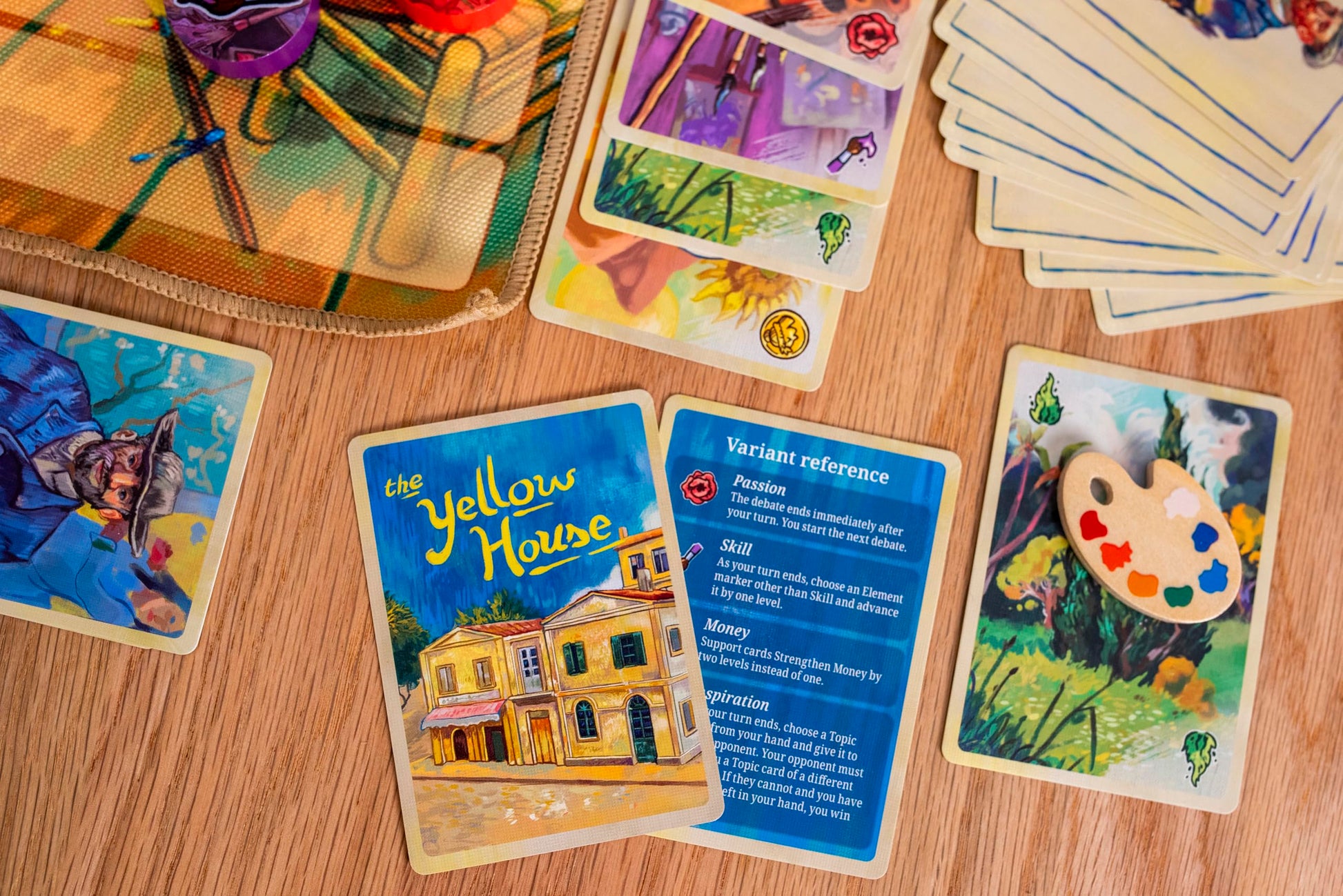 25th Century Games The Yellow House - Artistic Debate Card Game Ages 8+ | 2 Players | 30 Min Playtime