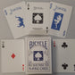 Bicycle Blue Trace Deck Playing Cards