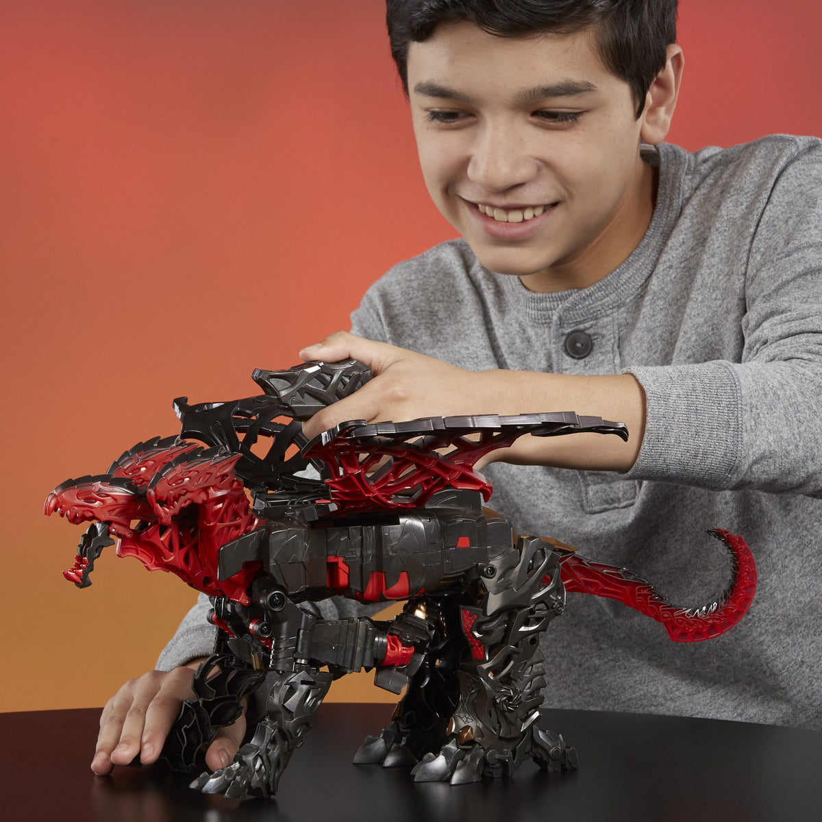 Transformers: The Last Knight Mega 1-Step Turbo Changer Dragonstorm