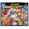 White Mountain 1000 Piece Jigsaw Puzzle Nostalgic Classics, Card Games