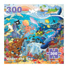 Re-marks Under the Sea Illustrated Puzzle, 300-Piece Jigsaw Puzzle for All Ages