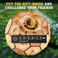 ESC WELT Quest Ball Secret Box - 3D Escape Room Game - Wooden Brain Teaser for Adults & Teens - Ingenious Puzzle with Hidden Compartment - Interactive