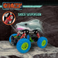 Nature Bound Crazy Trucks: Friction-Powered Toy Shark Truck That Moves Every Which Way, No Batteries Needed, Just Push and Go, Big Wheeled Toddler