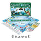 Late for the Sky Seattle-Opoly Board Game, Property Trading Family Game, 2-6 Players, City Landmarks, Opoly-Style, Travel Souvenir
