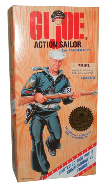G.I. Joe World War II Action Sailor 1996 Limited Edition 50th Anniversary Commemorative Series 12 Inch Numbered Figure
