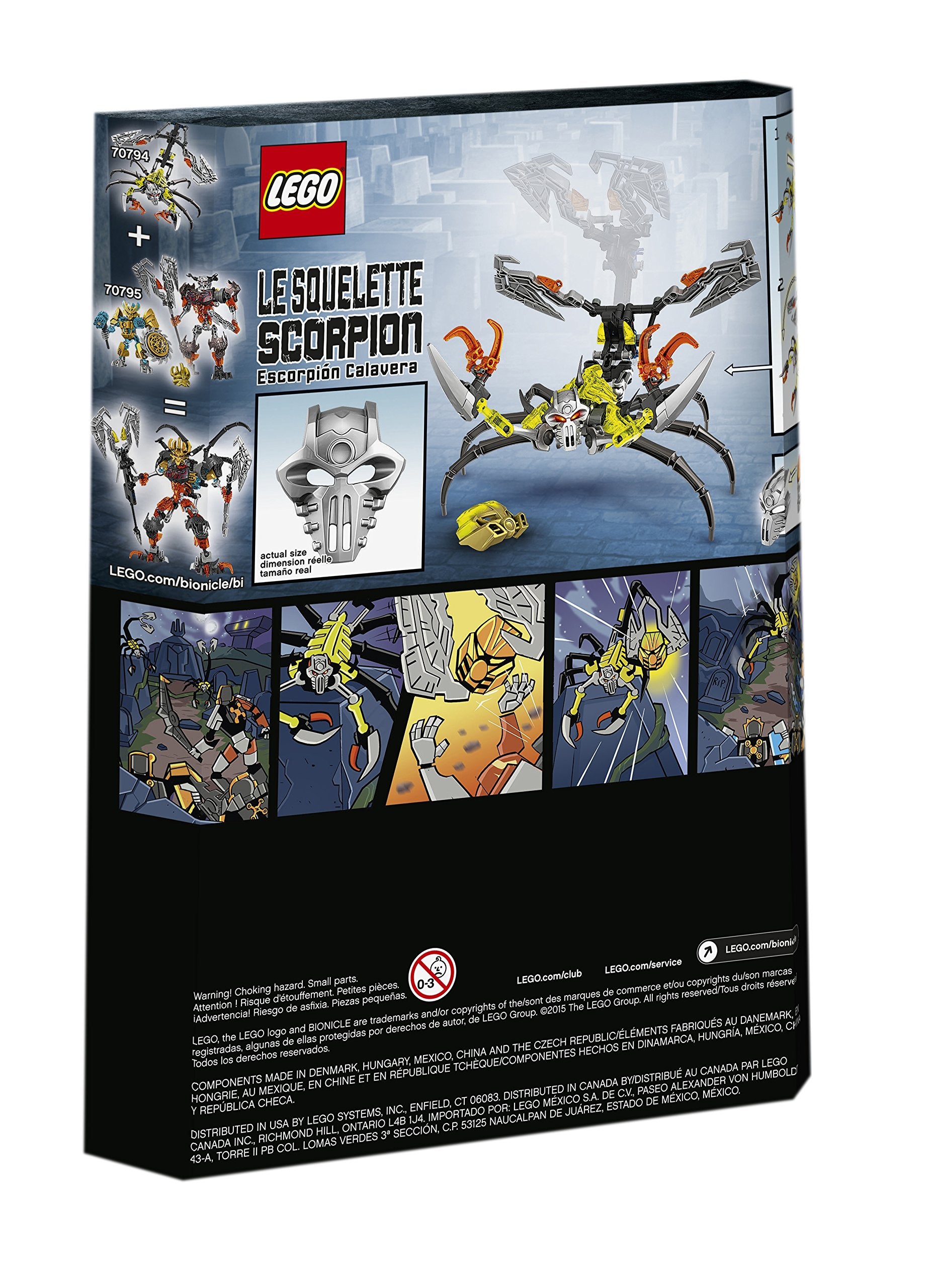 LEGO Bionicle 70794 Skull Scorpio Building Kit