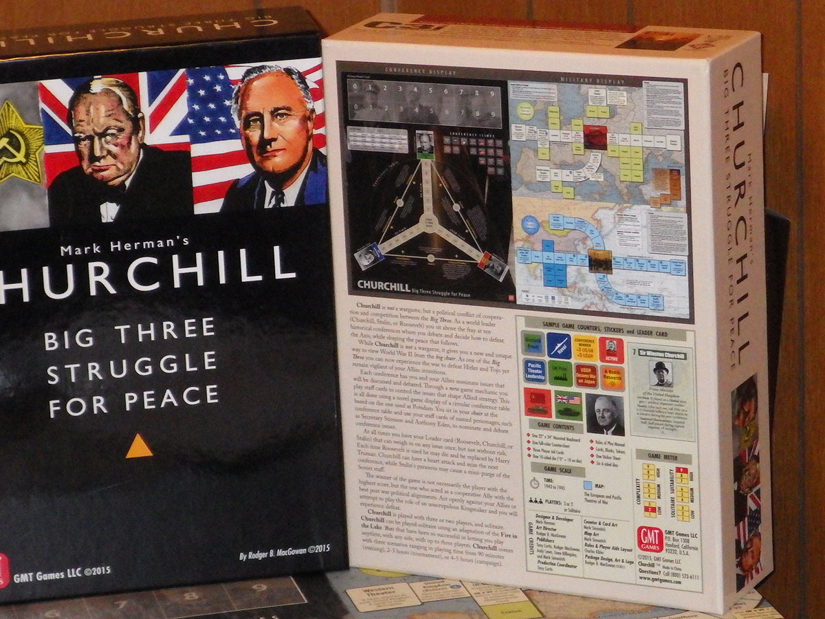Churchill: Big Three Struggle for Peace