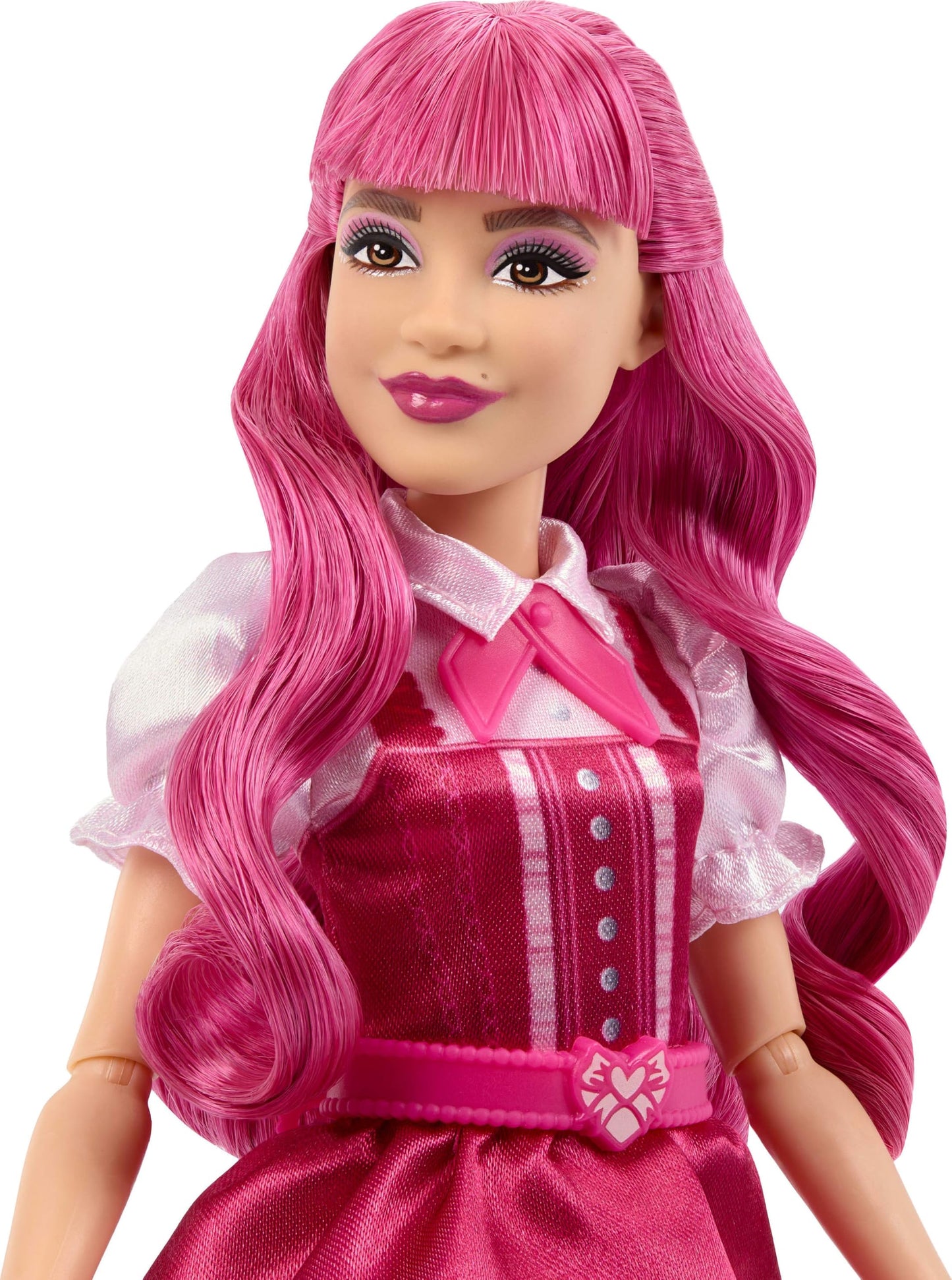 Mattel Disney Descendants: Wicked Wonderland Tea Party Reveal with 7 Surprises, a Pink Fashion Doll in Movie Inspired Clothes & Accessories