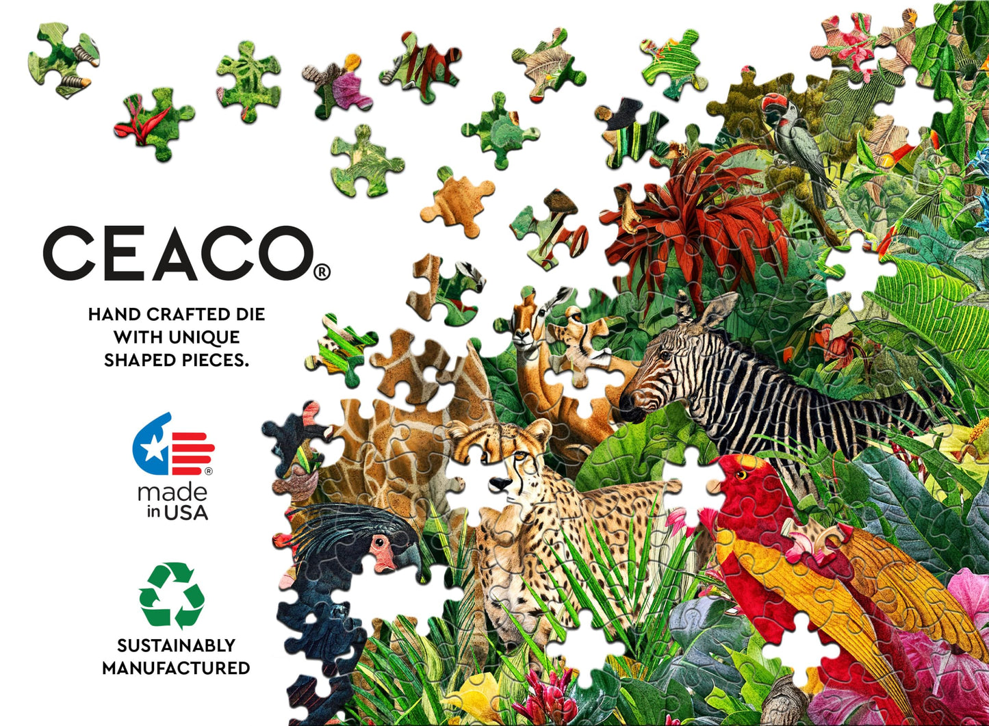 Ceaco - Wild Ones - 500 Piece Jigsaw Puzzle for Adults