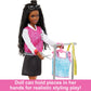 Barbie On-set Stylist Doll & 14 Accessories, Brooklyn Doll with Garment Rack, Top, Fashion Pieces, Puppy & More