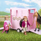 Lori - Hoofing It - Horse Trailer - Play Set for 6-Inch Horses & Mini Dolls - Horse Accessories - Saddle, Bridle, Brush & More - 3+ Years