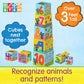 The Learning Journey Pete the Cat Stacking Blocks - 10 Colorful Nesting Cubes - Educational Toddler Toy for Ages 12 Months+ - STEM Learning