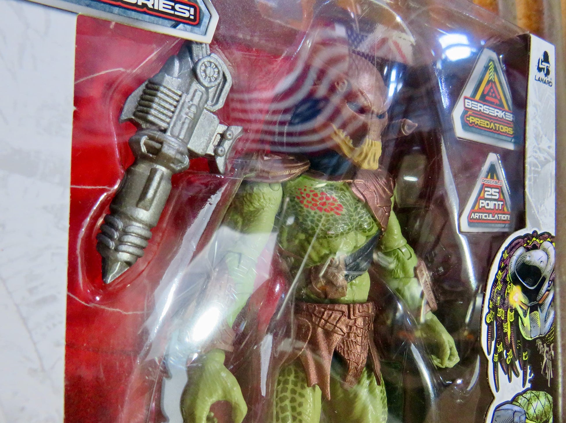 Alien Predator Collection - City Hunter Predator 2 - Fully Poseable Figure 7 inch