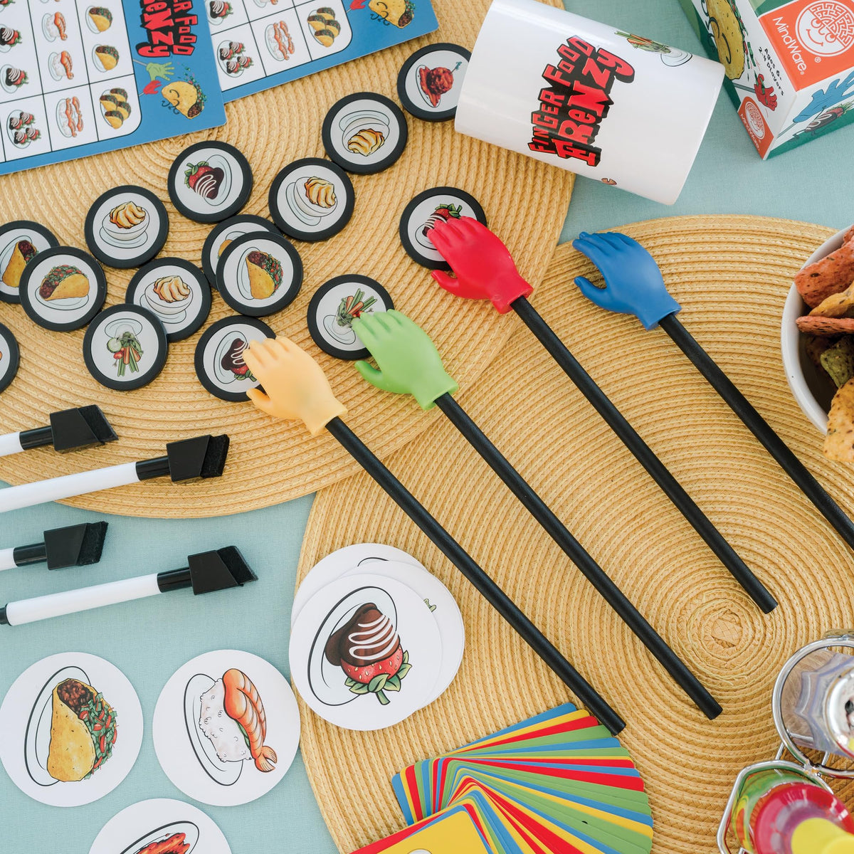 MindWare Finger Food Frenzy Board Game