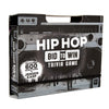 USAOPOLY Hip Hop Bid to Win Trivia Game | Music Board Game Featuring 600 Questions with a Hip Hop Trivia Theme | Custom Game Box Converts from Boom