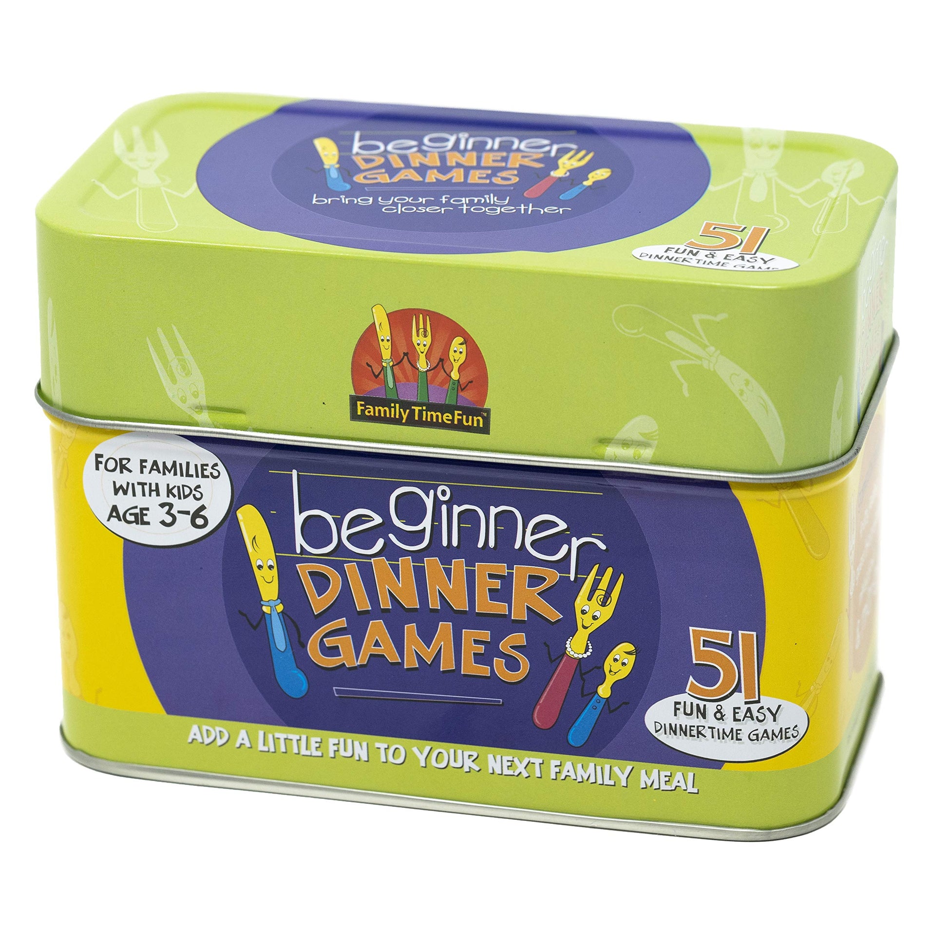 Continuum Games Beginner Dinner Games - Family Dinnertime Fun