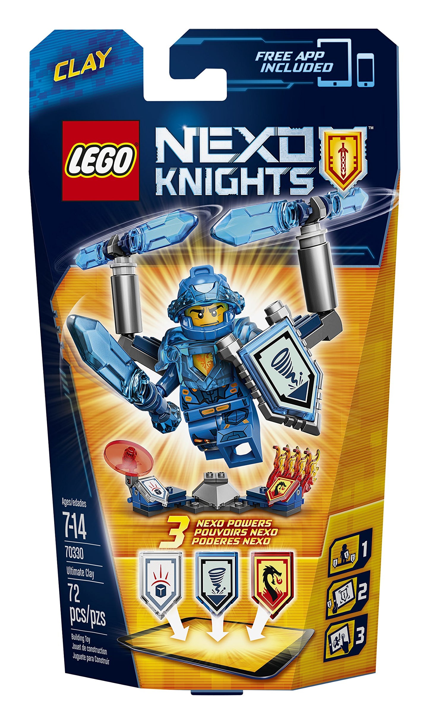LEGO Nexo Knights Ultimate Clay Kit (72 Piece)