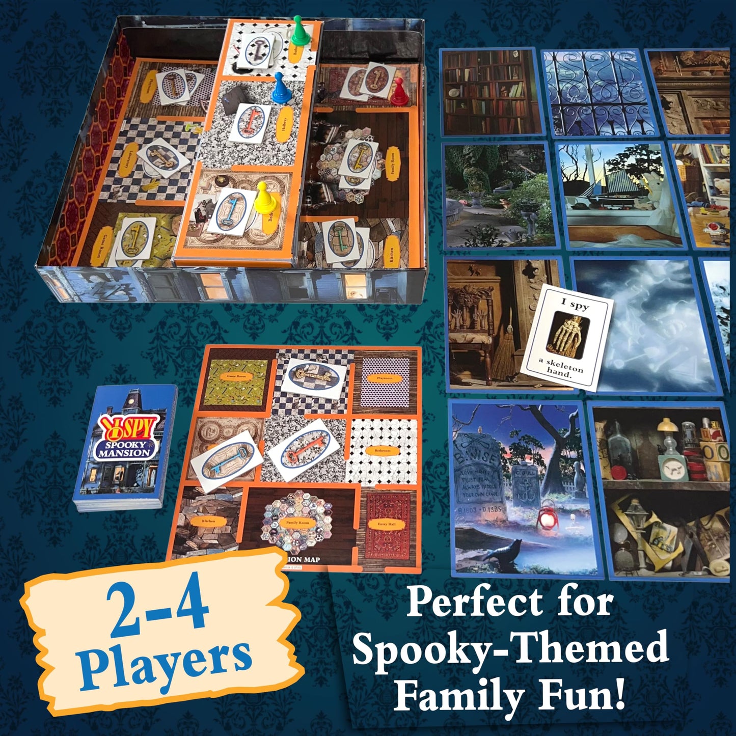 Briarpatch, I SPY Spooky Mansion Game, Based On Search and Find Books, Preschool Learning For Kids