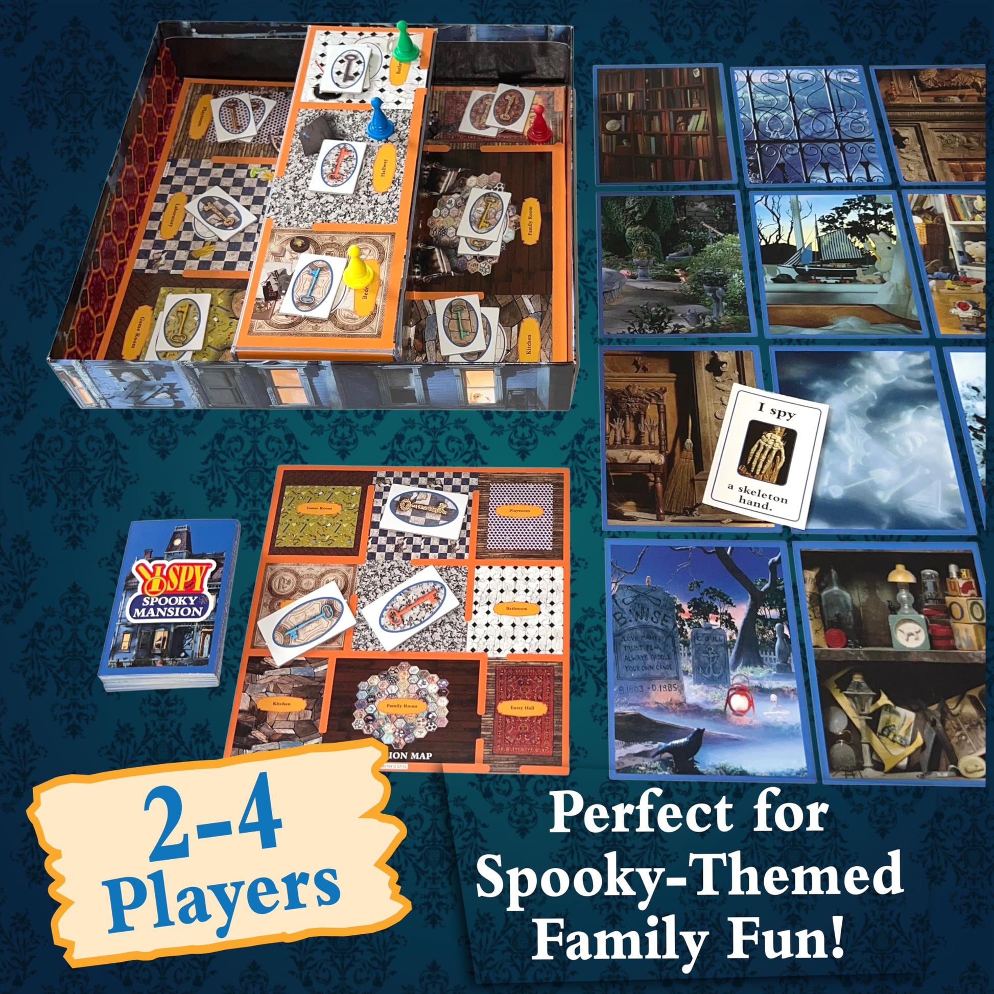 Briarpatch, I SPY Spooky Mansion Game, Based On Search and Find Books, Preschool Learning For Kids