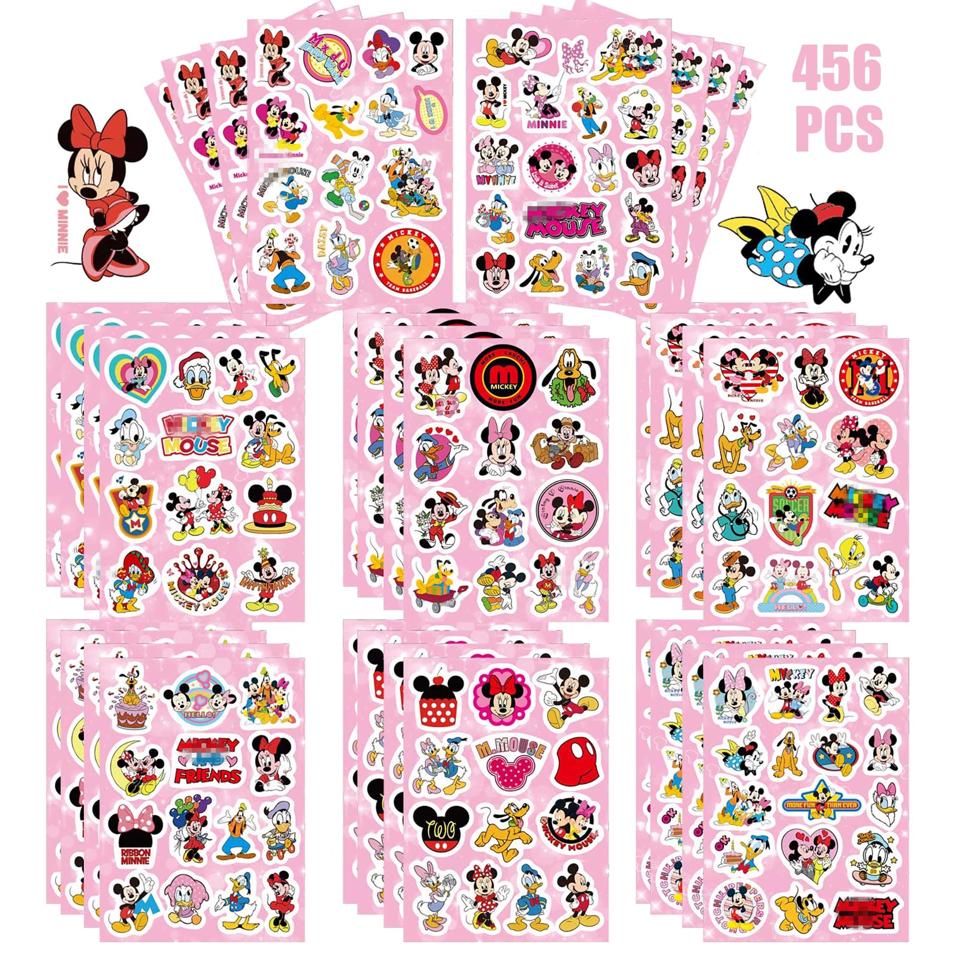 Mouse Stickers, Scrapbooking, 32 Different Sheets, Teacher Reward Stickers Prizes, Mouse Themed Birthday Party Favors Supplies?Recommended Age