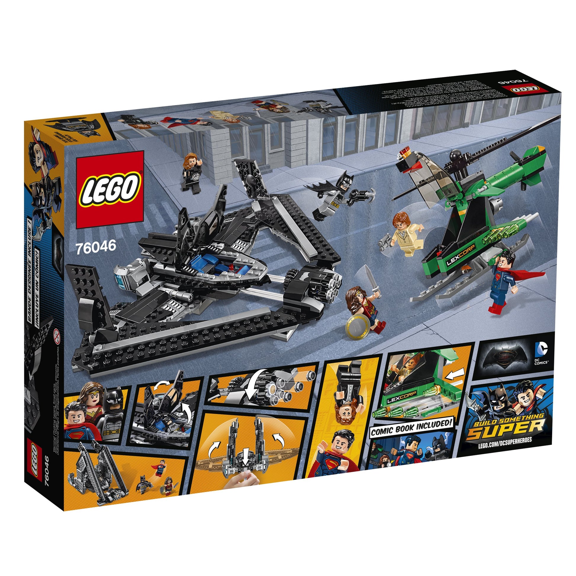 LEGO Super Heroes Heroes of Justice: Sky High Battle Kit (517 Piece)