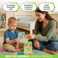Kidrox Animals Flash Cards, English Learning Cards with Spanish Translations Included, Indestructible Double-Sided, 30 Cards