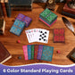 Playing Cards 6 Pack, Decks of Cards, Poker Size Standard Index Deck in 6 Unique Colors, Playing Cards Bulk for Family Game Night, Blackjack
