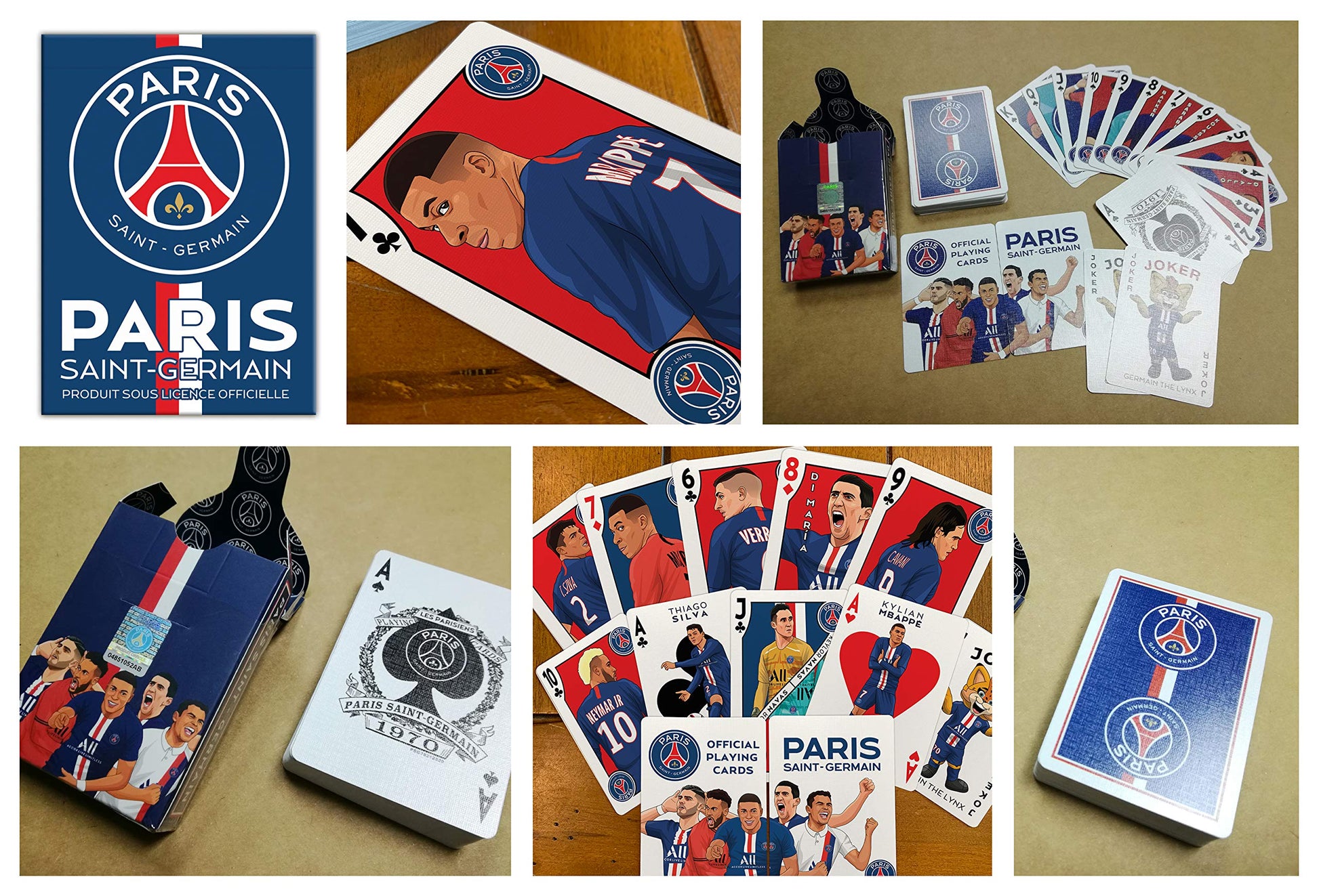 Paris Saint Germain Luxury Playing Cards