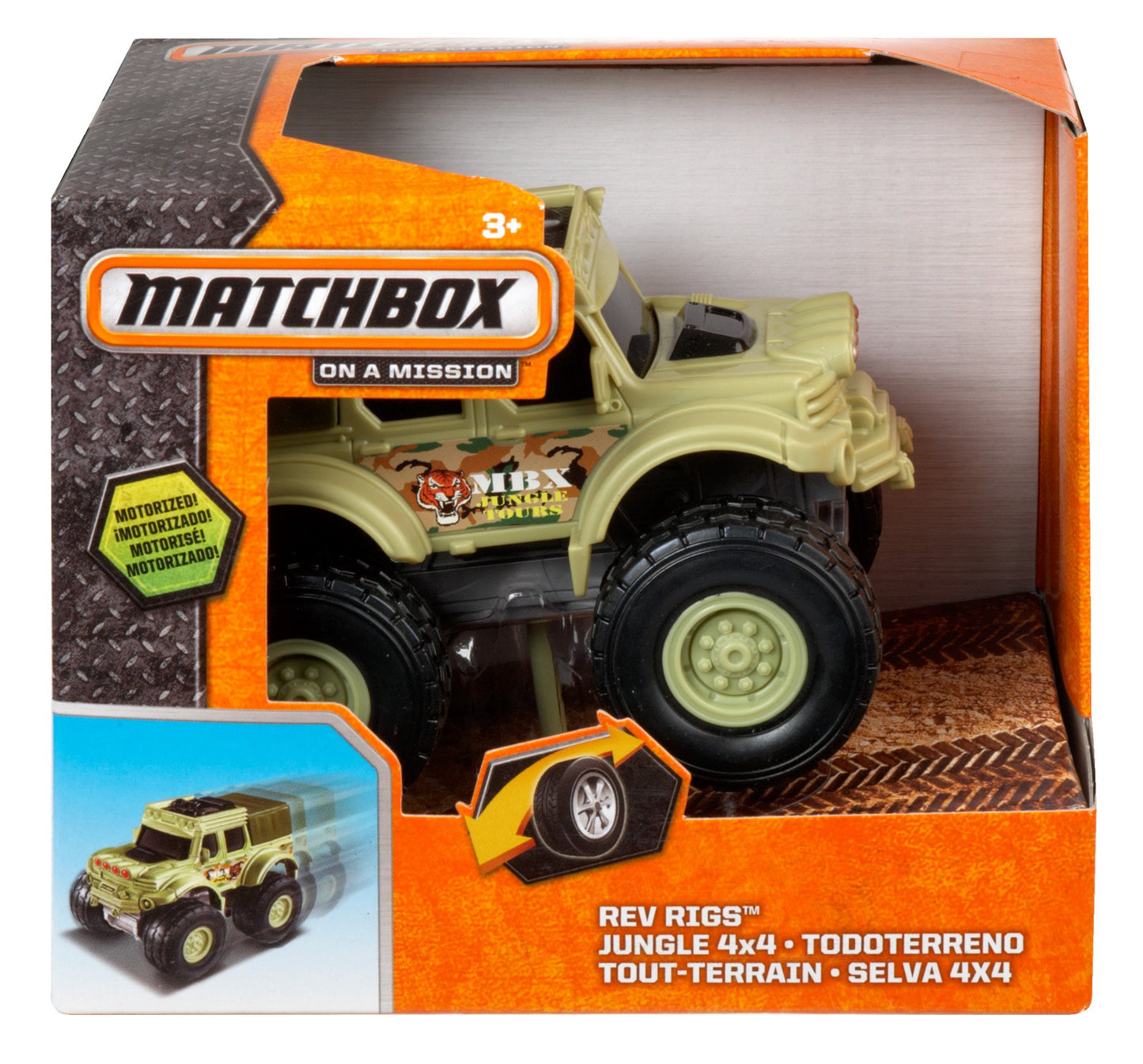 Matchbox Rev Rigs Jungle 4x4 Truck