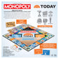 Monopoly: Today Board Game, Buy, Sell & Trade Studio1A, Today Plaza & More, Includes 6 Collectible Mover Tokens - Today Coffee Mug, Umbrella, Camera
