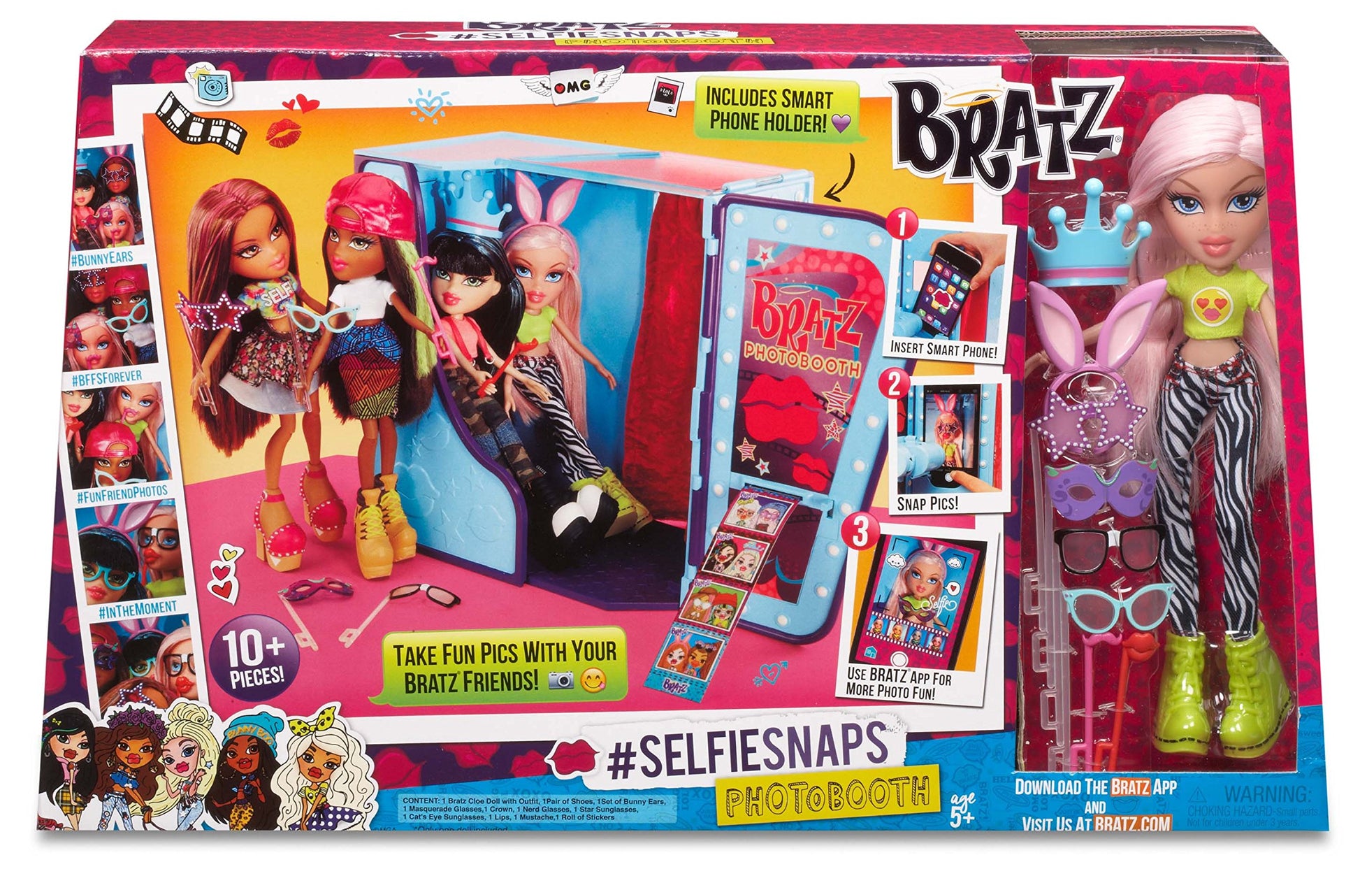 Bratz SelfieSnaps Photobooth with Doll