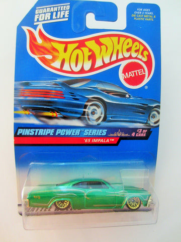 Hot Wheels '65 Impala Pinstripe Power Series Car #3 of 4 #955