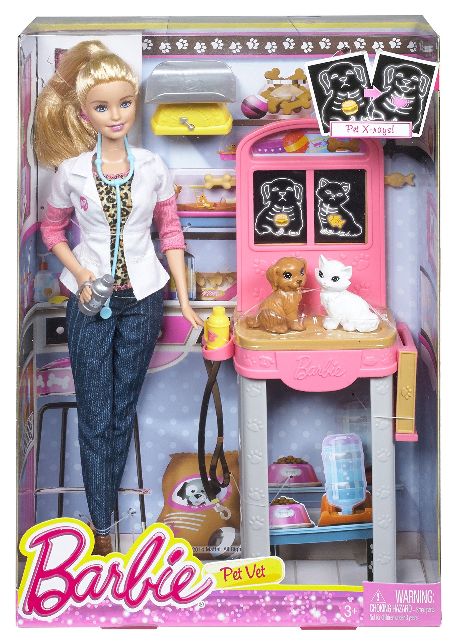 Barbie Careers Pet Vet Doll and Playset