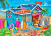 500 Piece Puzzles for Adults- Summer Beach Jigsaw Puzzle - Beach Surf Shop