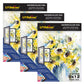 Li'l Davinci 9x12 Watercolor Pad, 12 Sheets, 300gsm Cold Pressed, Acid-Free, Heavyweight Paper, Professional-Grade Paper for Watercolor, Ink,
