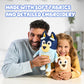 Bluey Heeler Family Stuffed Animals Set of 4, 7-8”, Soft Bingo, Bandit, and Chilli Plush Figure Toys, Cuddly Plush Toys for Kids Ages 3+