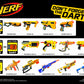 Nerf Raider CS-35 Dart Blaster - Value Pack with Bonus Darts (70 Darts)