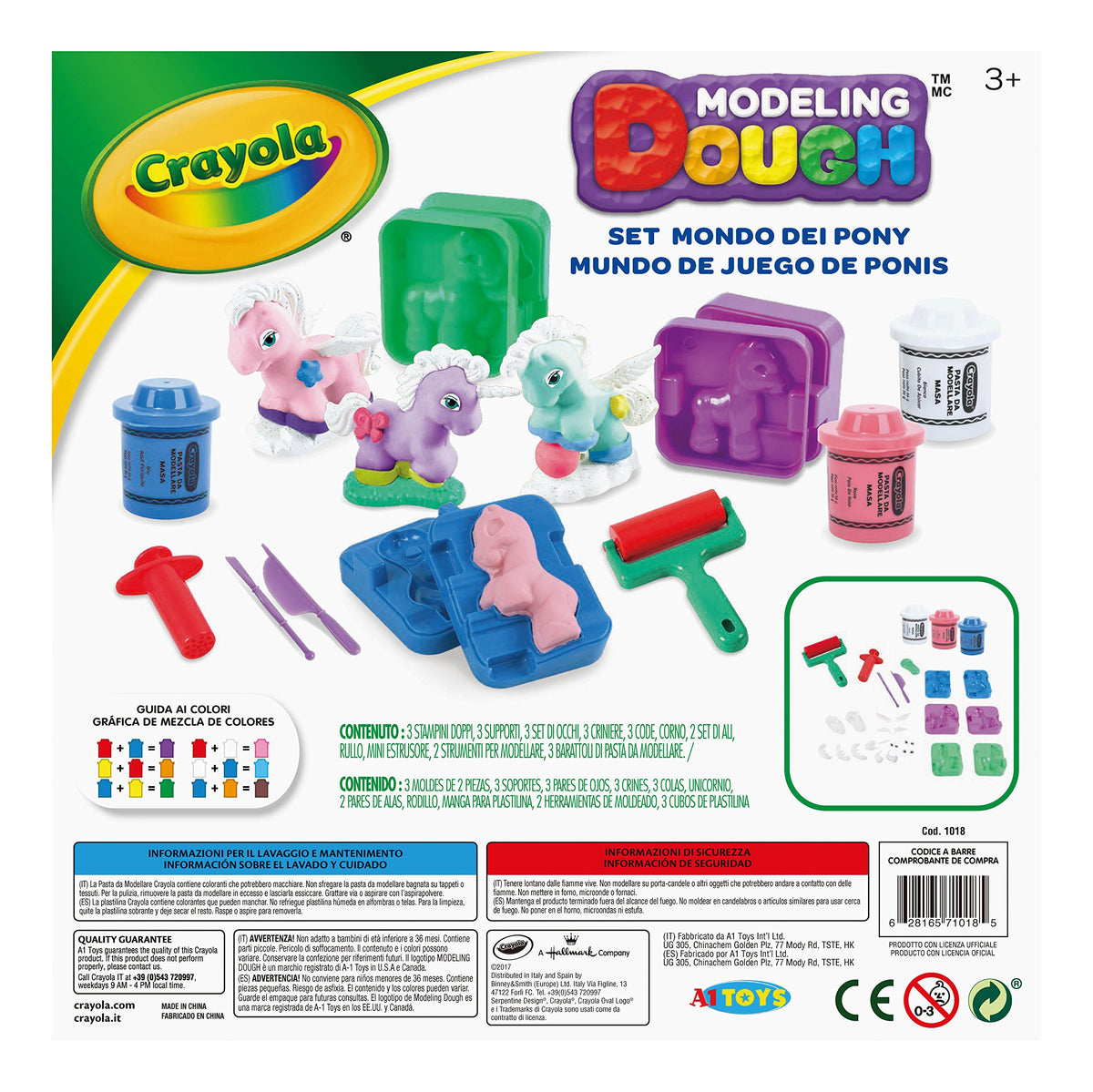 Crayola Modeling Dough Pony Play Land - 33 pieces