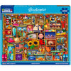 White Mountain 1000 Piece Jigsaw Puzzle Summer Collage, Beach Comber