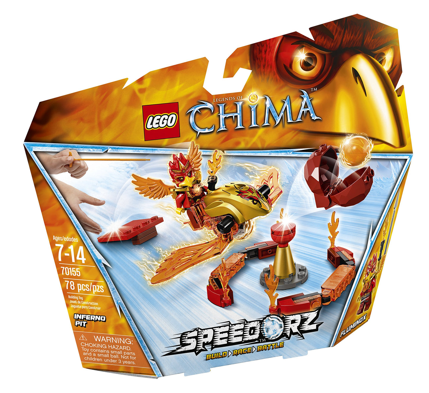 LEGO Chima 70155 Inferno Pit Building Toy
