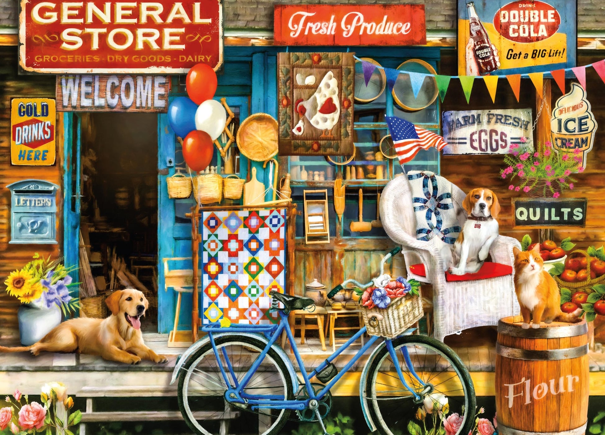 Ceaco - The General Store - 1000 Piece Jigsaw Puzzle for Adults