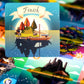 Tranquility Board Game - Set Sail for Paradise in This Silent Cooperative Adventure! Strategy Game, Family Game for Kids and Adults, Ages 8+, 1-5