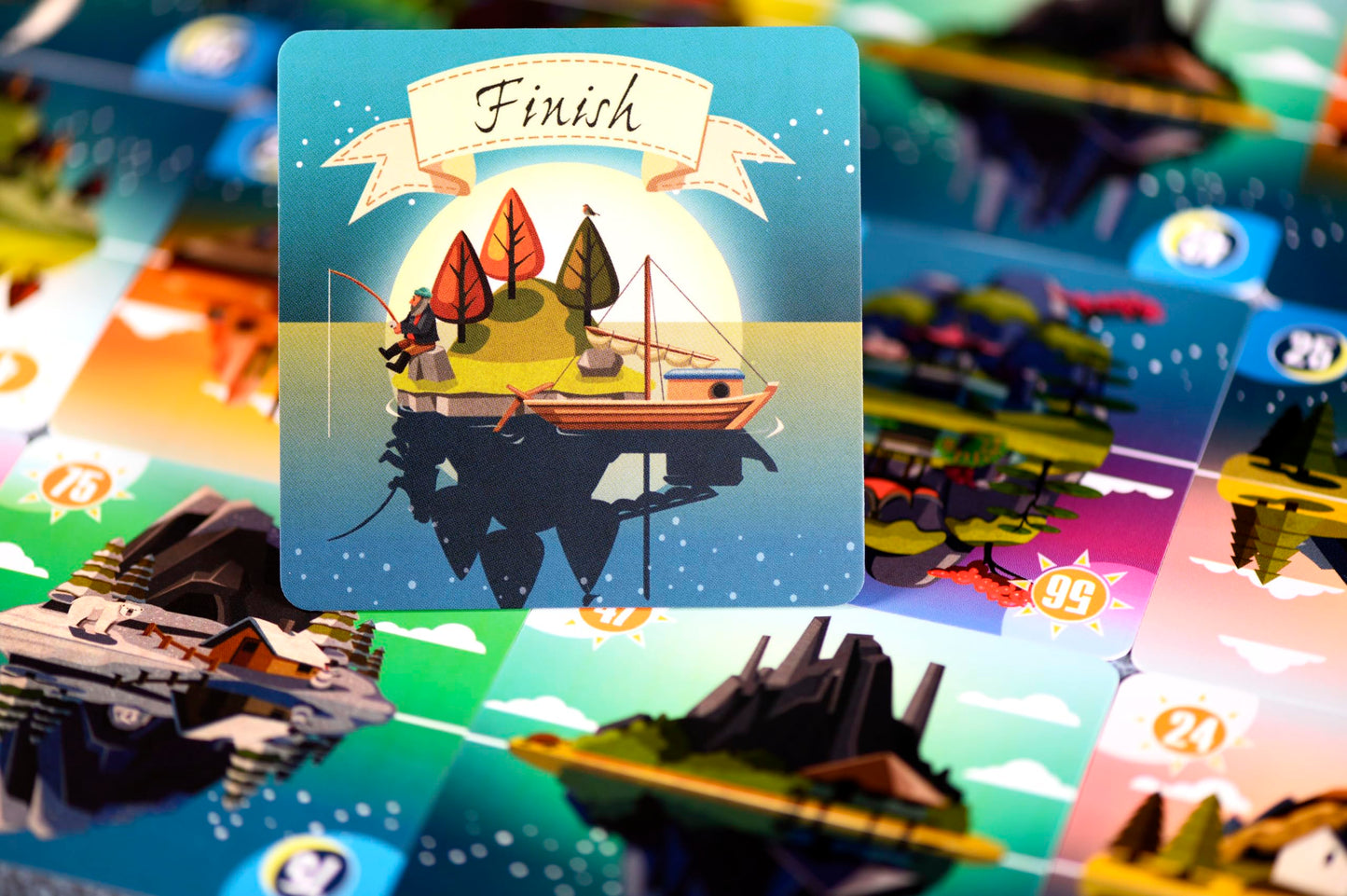 Tranquility Board Game - Set Sail for Paradise in This Silent Cooperative Adventure! Strategy Game, Family Game for Kids and Adults, Ages 8+, 1-5