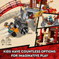 LEGO NINJAGO Ninja Dojo Temple Masters of Spinjitzu Set 71767, Ninja Toy Building Kit with 8 Minifigures and Toy Snake Figure, Collectible Mission