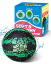 Watermelon Ball Skipping Ball - Water Toys for Pool, Beach & Lake, Perfect for Kids, Teens & Family Fun, Summer Must Have (2.2” Green Ball, 1-Pack)